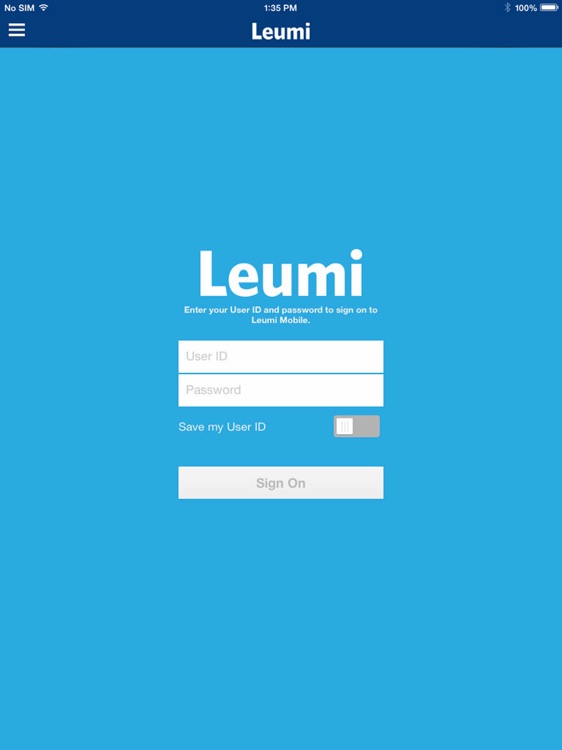 Leumi Mobile for iPad