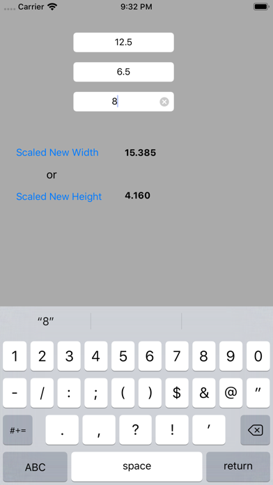 How to cancel & delete Scaling for a New Size from iphone & ipad 1