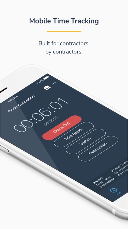 busybusy GPS Time Clock Mobile screenshot-0