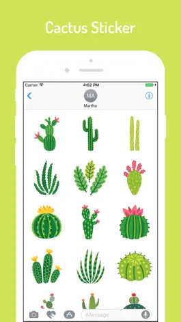 Game screenshot Dessert Cactus Stickers mod apk