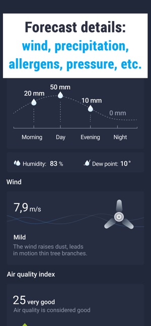 Weather 24: Weather Forecast(圖4)-速報App