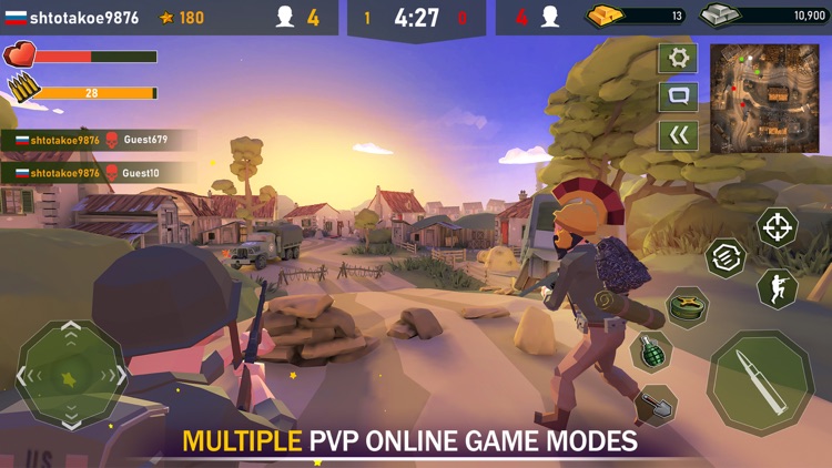 War Ops: WW2 Gun Shooting Game