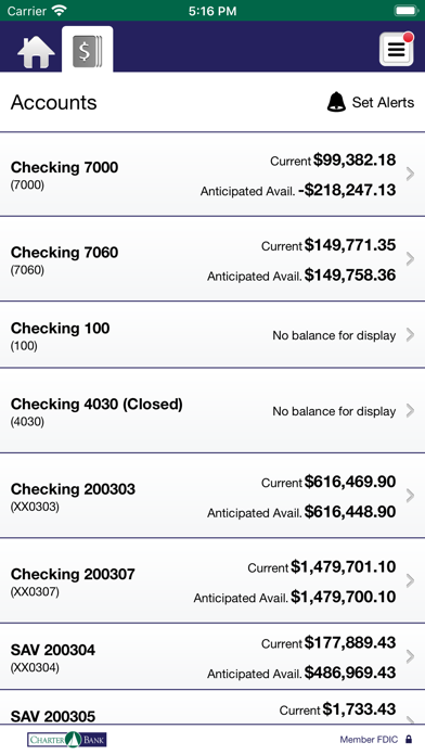 How to cancel & delete CharterBanker Business from iphone & ipad 4