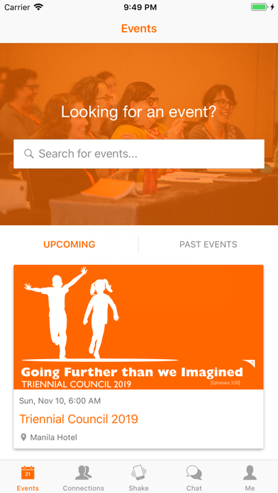 World Vision Events screenshot 2