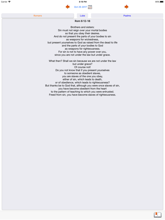Screenshot #6 pour Bible Verses of the Day