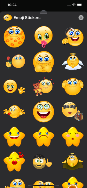 Emojis Gold & Stickers(圖7)-速報App