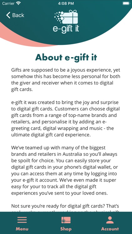 e-gift it screenshot-9