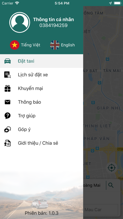 Taxi Cà Mau screenshot 3