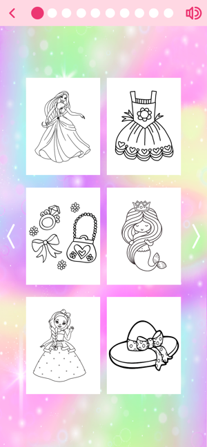 Doll Dress Coloring Book(圖1)-速報App