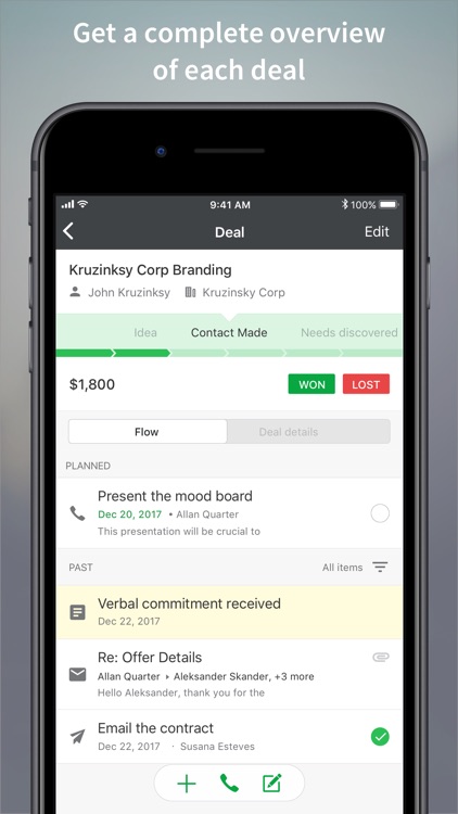 Pipedrive – Sales CRM screenshot-4