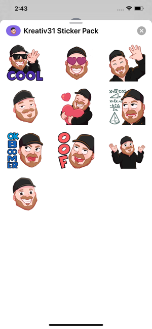 Kreativ31 Sticker Pack(圖1)-速報App