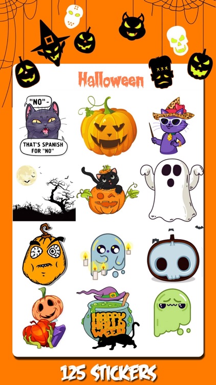 Halloween Emoji Stickers !! screenshot-7