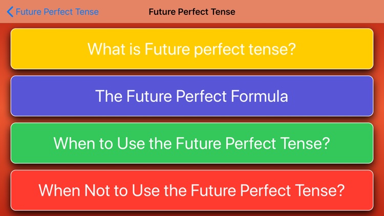 Future Perfect Tense