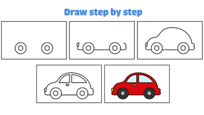 How to cancel & delete Car coloring book & drawing from iphone & ipad 3