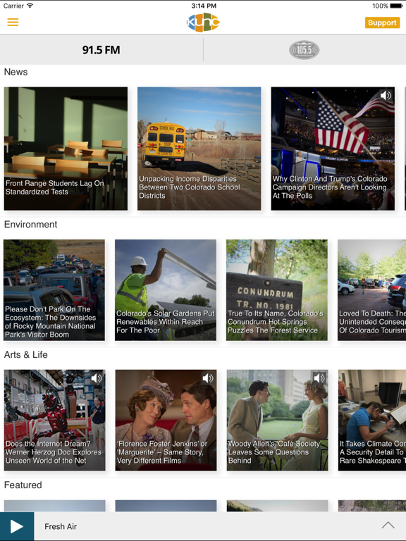 KUNC Public Radio App screenshot 2