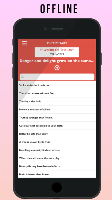 Proverbs - Meaning Dictionary screenshot 2