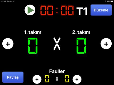 Virtual Scoreboard: Keep Score screenshot 3