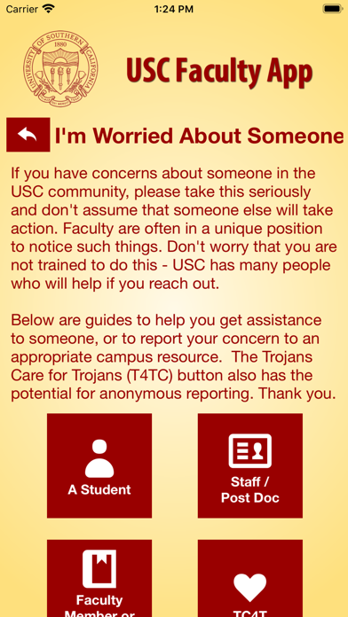 USC Faculty App screenshot 4