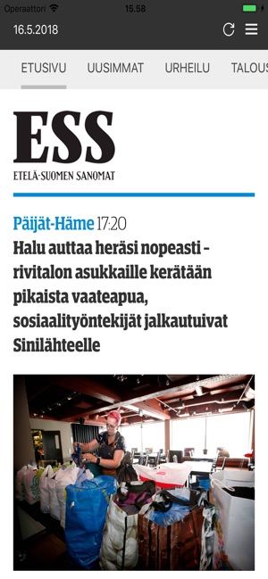 ESS – Etelä-Suomen Sanomat(圖1)-速報App