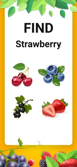 Game screenshot Fruits & Berries Names - Quiz apk