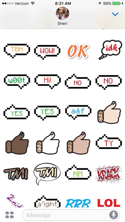 Text Chat Stickers screenshot-3