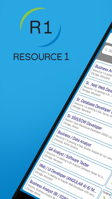 How to cancel & delete Resource 1 IT Jobs from iphone & ipad 1