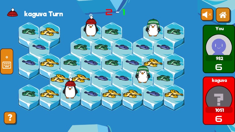 Penguins Fish Party