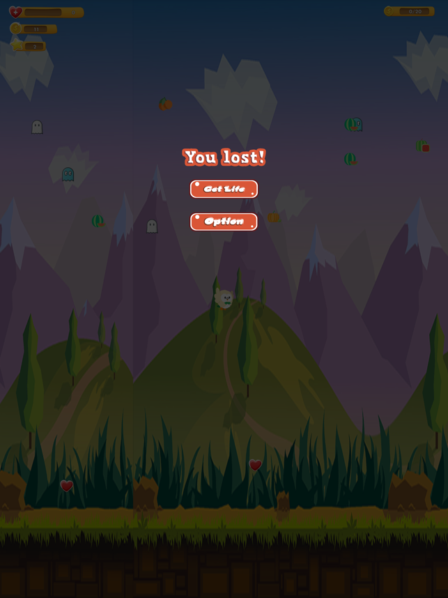 Biting Bird, game for IOS