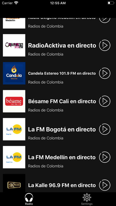Radios Colombia en Vivo screenshot 3