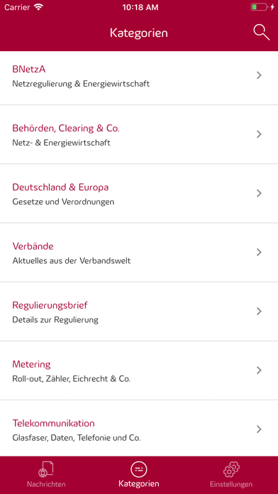 DSO Regulierungsapp screenshot 3