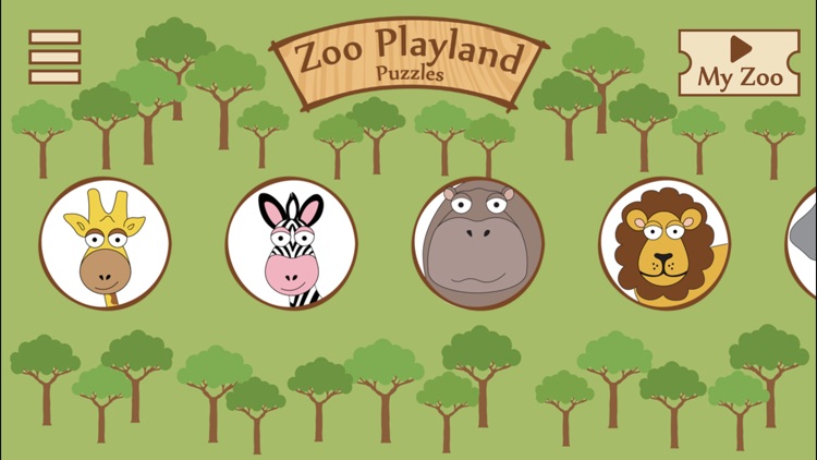 Toddler Puzzle Zoo Animals