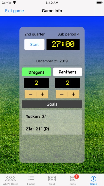 Youth Soccer Lineup screenshot-8