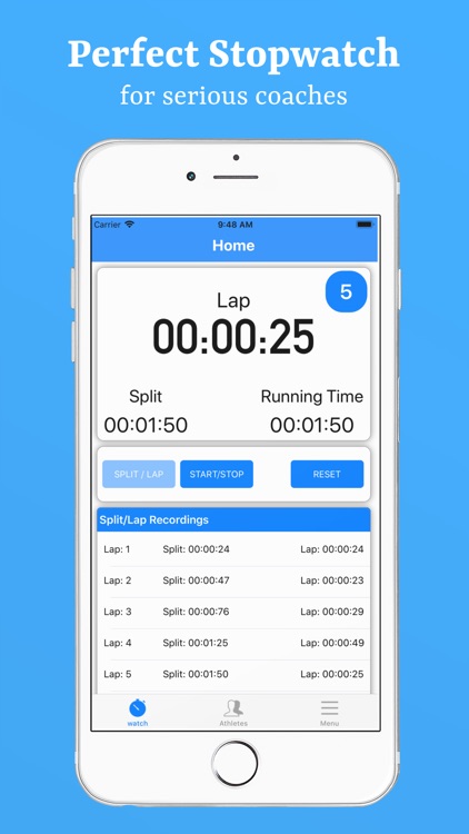 Performalytics Stopwatch