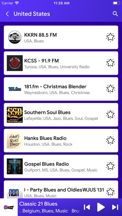 How to cancel & delete Blues Radio Stations from iphone & ipad 4