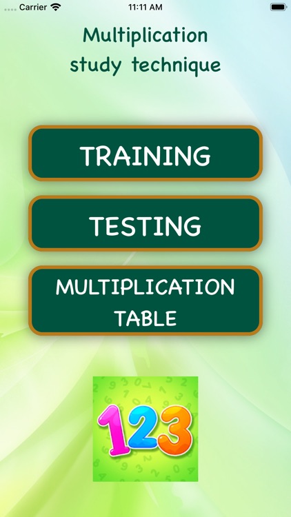 Multiplication study technique