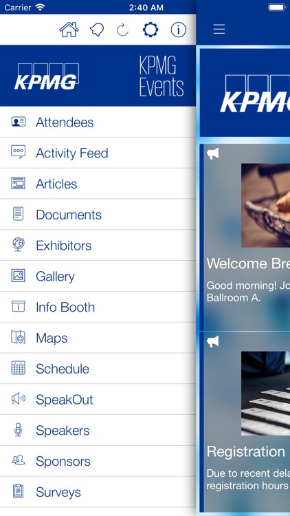 KPMG Events App