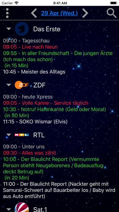 TV Programm "der Glotze" screenshot 3