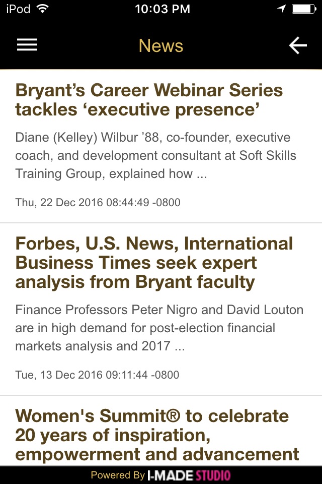 Bryant Mobile screenshot 4