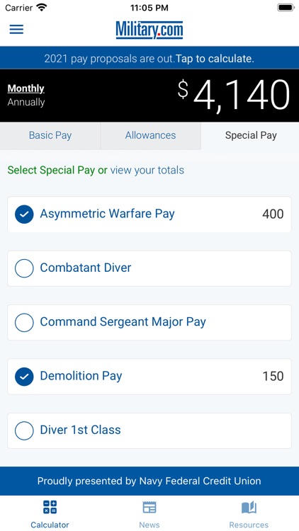 Military Pay by Military.com