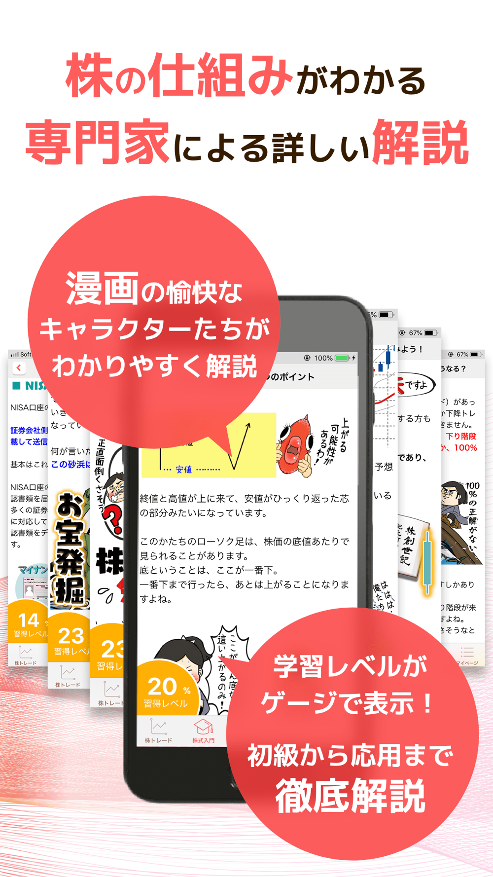 株たす 株取引のデモトレード漫画付きの株入門アプリ Free Download App For Iphone Steprimo Com