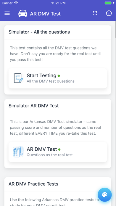 Arkansas DMV Permit Test screenshot 3