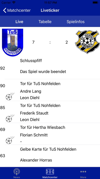 TuS Nohfelden screenshot-3