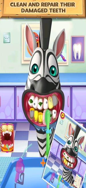 Crazy Animals Dentist Clinic!(圖4)-速報App