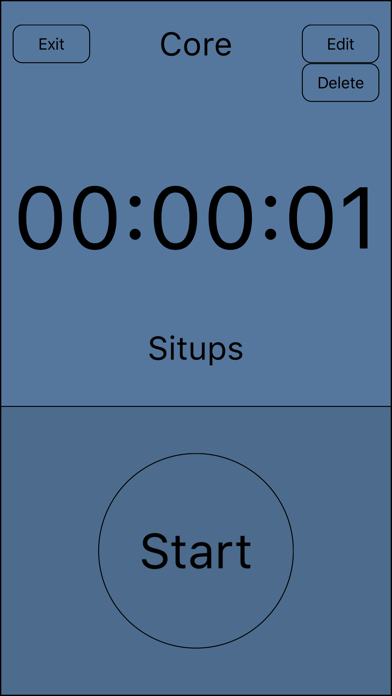 Wakizashi HIIT Timer screenshot 2