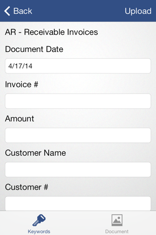 OnBase Mobile for iPhone - náhled
