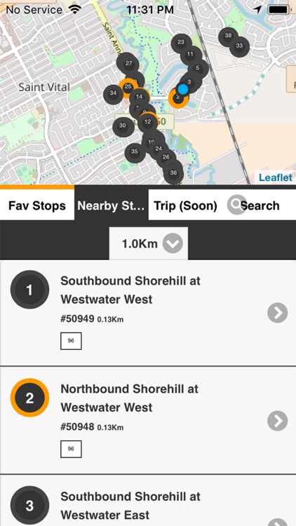 Winnipeg Transit RT - Bus Live screenshot-4
