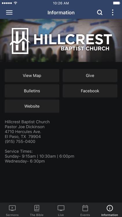 Hillcrest Baptist Church