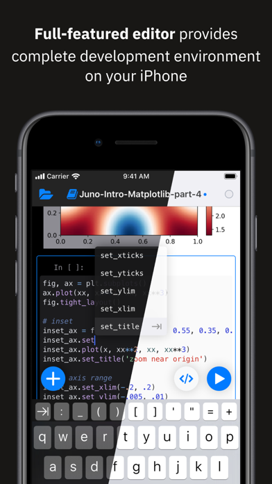Juno Connect for Jupyter screenshot1