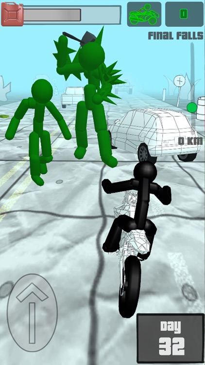 Stickman Zombie: Bike Racing screenshot-5