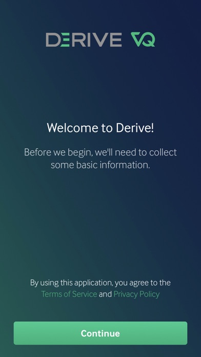 How to cancel & delete Derive VQ Driver from iphone & ipad 1